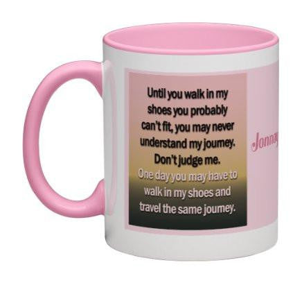 Walk In My Shoes Coffee Mug - 11 oz-Coffee Mug-Jonnay Designs, LLC-Jonnay Designs™