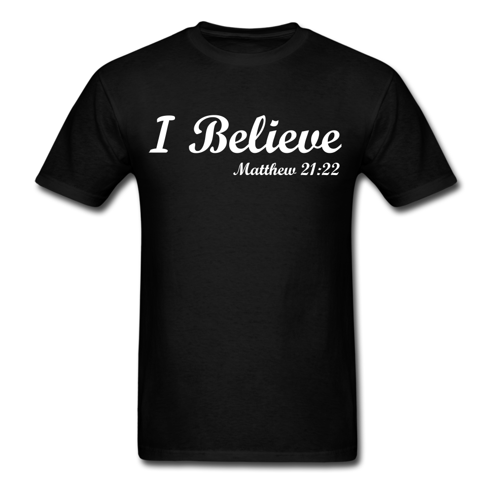 I Believe Unisex Classic T-Shirt - black
