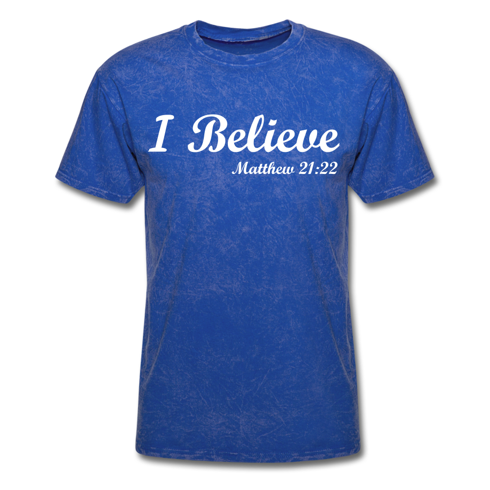 I Believe Unisex Classic T-Shirt - mineral royal