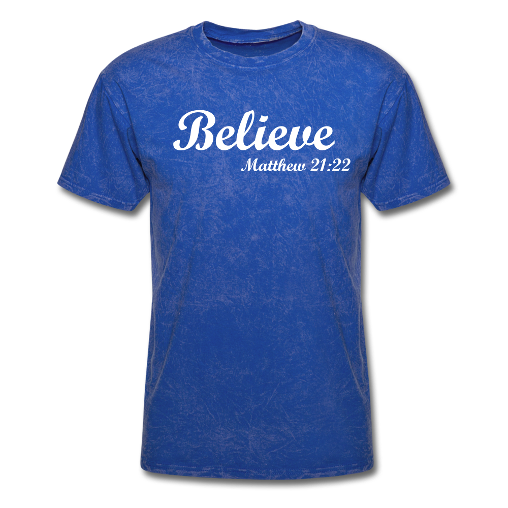 Believe Unisex Classic T-Shirt - mineral royal