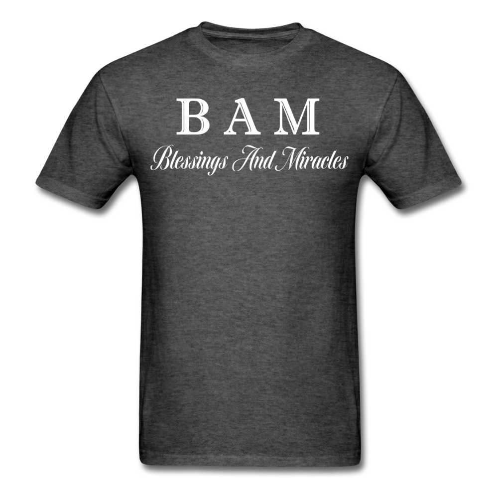 BAM Unisex Classic T-Shirt - heather black