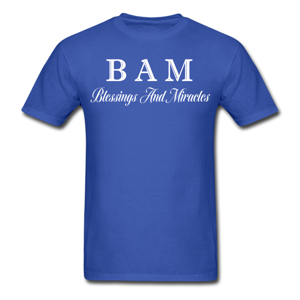 BAM Unisex Classic T-Shirt - royal blue