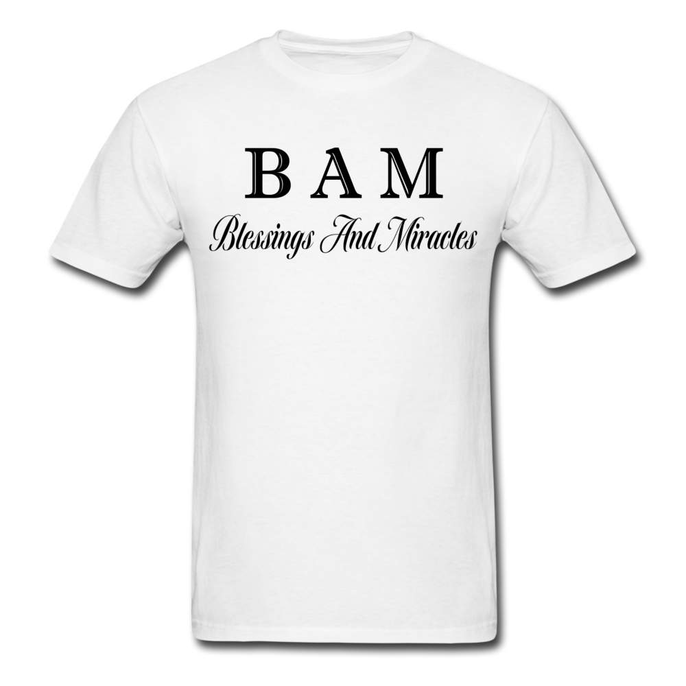 BAM Unisex Classic T-Shirt - white