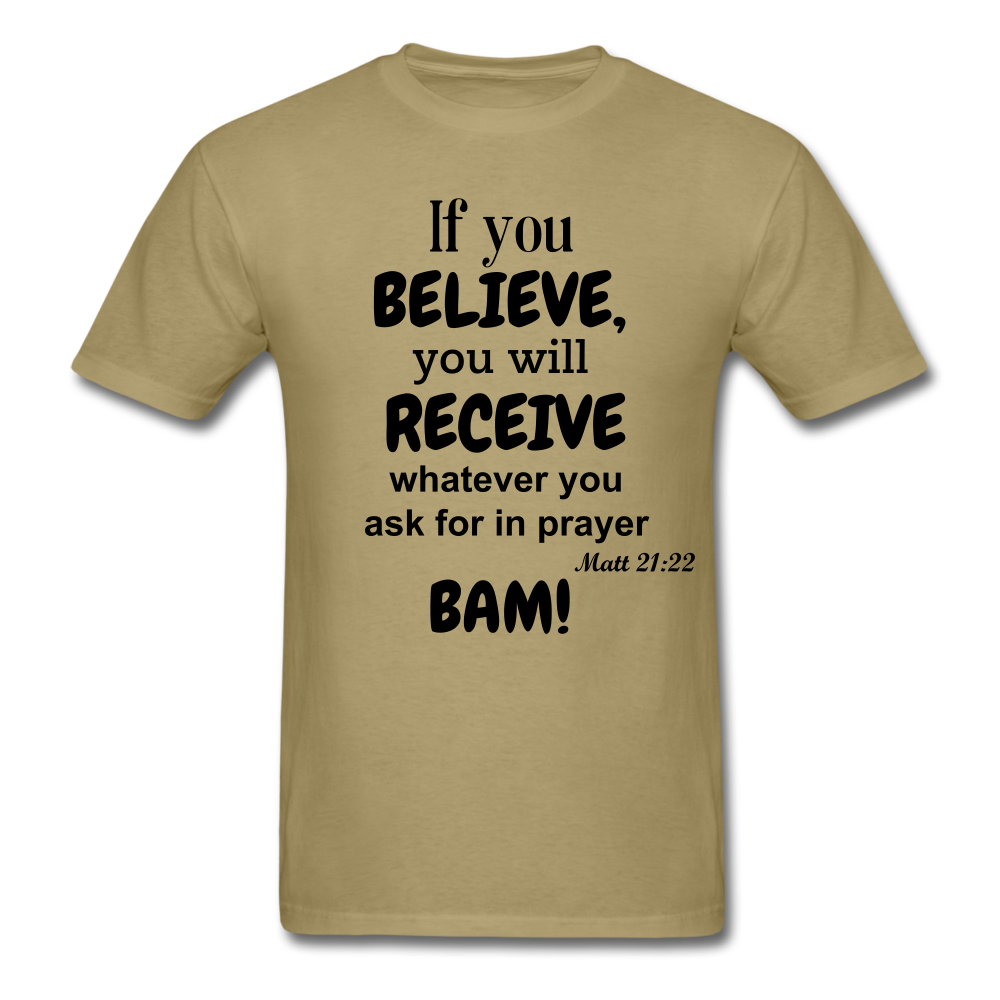 BAM Unisex Classic T-Shirt - khaki