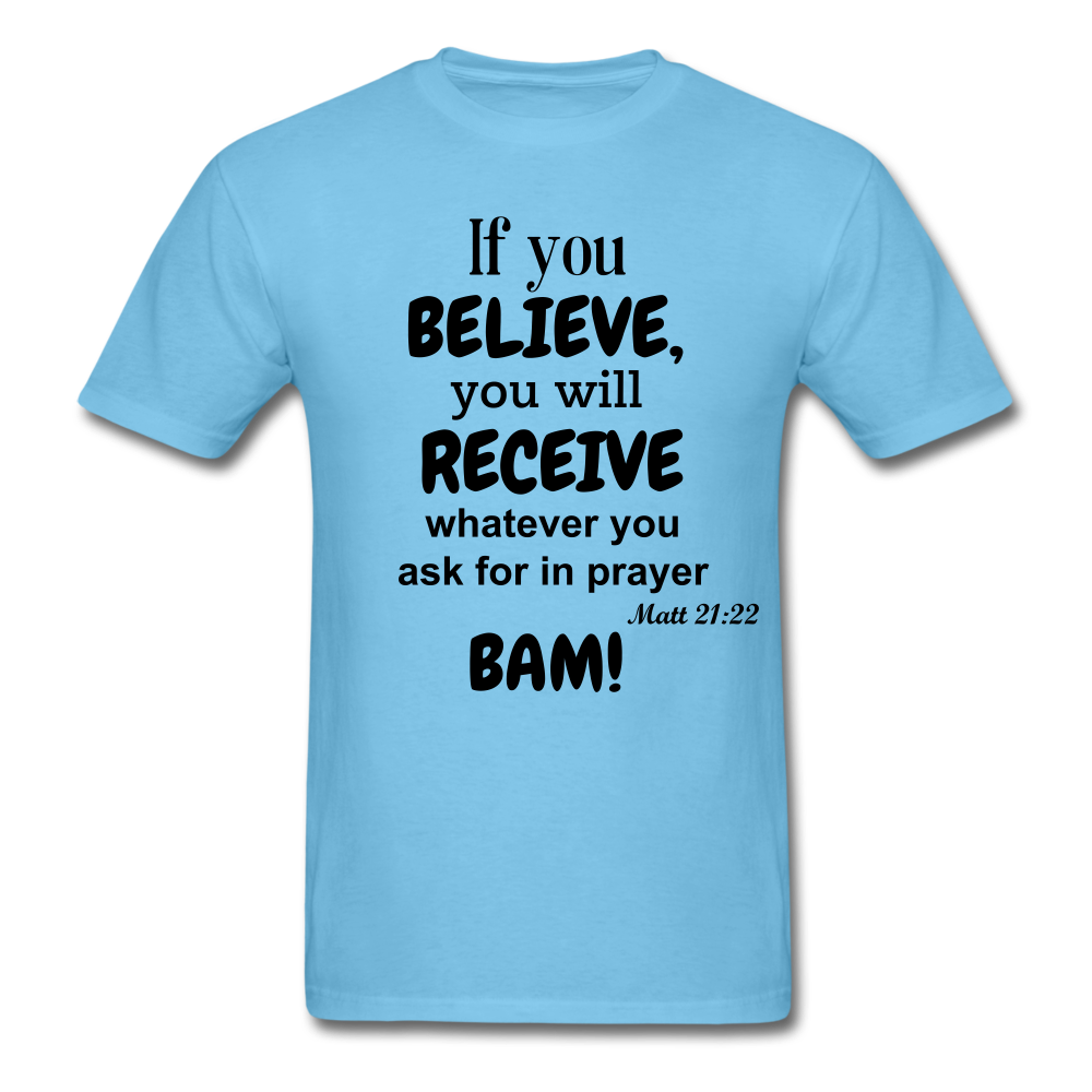 BAM Unisex Classic T-Shirt - aquatic blue
