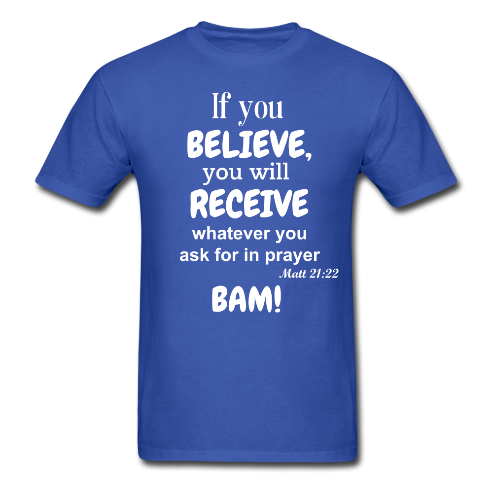 BAM Unisex Classic T-Shirt - royal blue