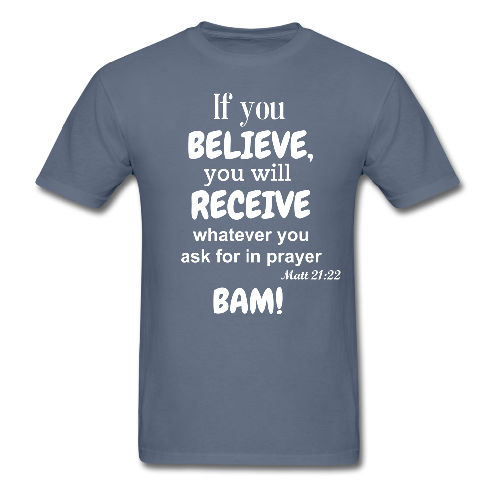 BAM Unisex Classic T-Shirt - denim