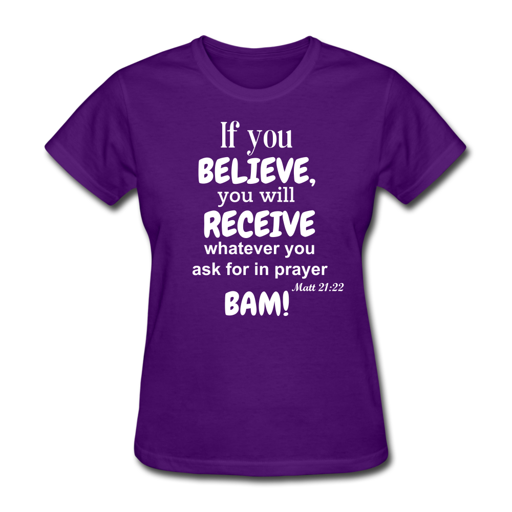 BAM Women's T-Shirt - purple