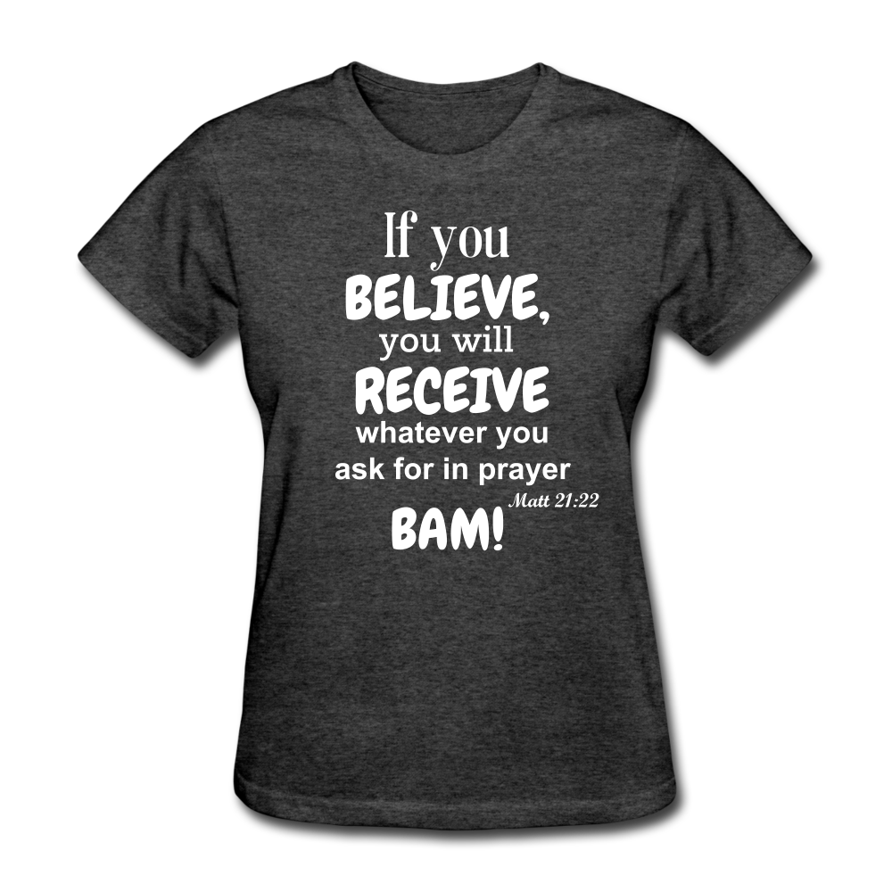 BAM Women's T-Shirt - heather black