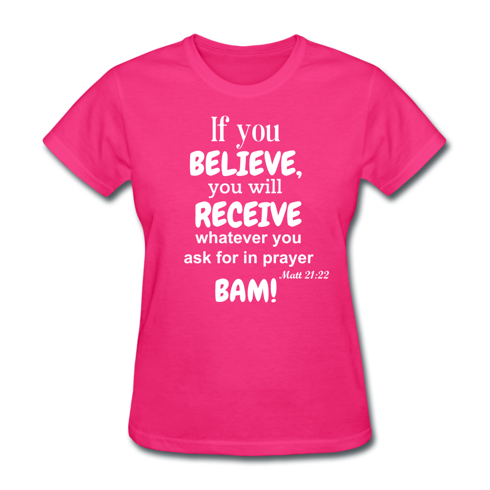 BAM Women's T-Shirt - fuchsia