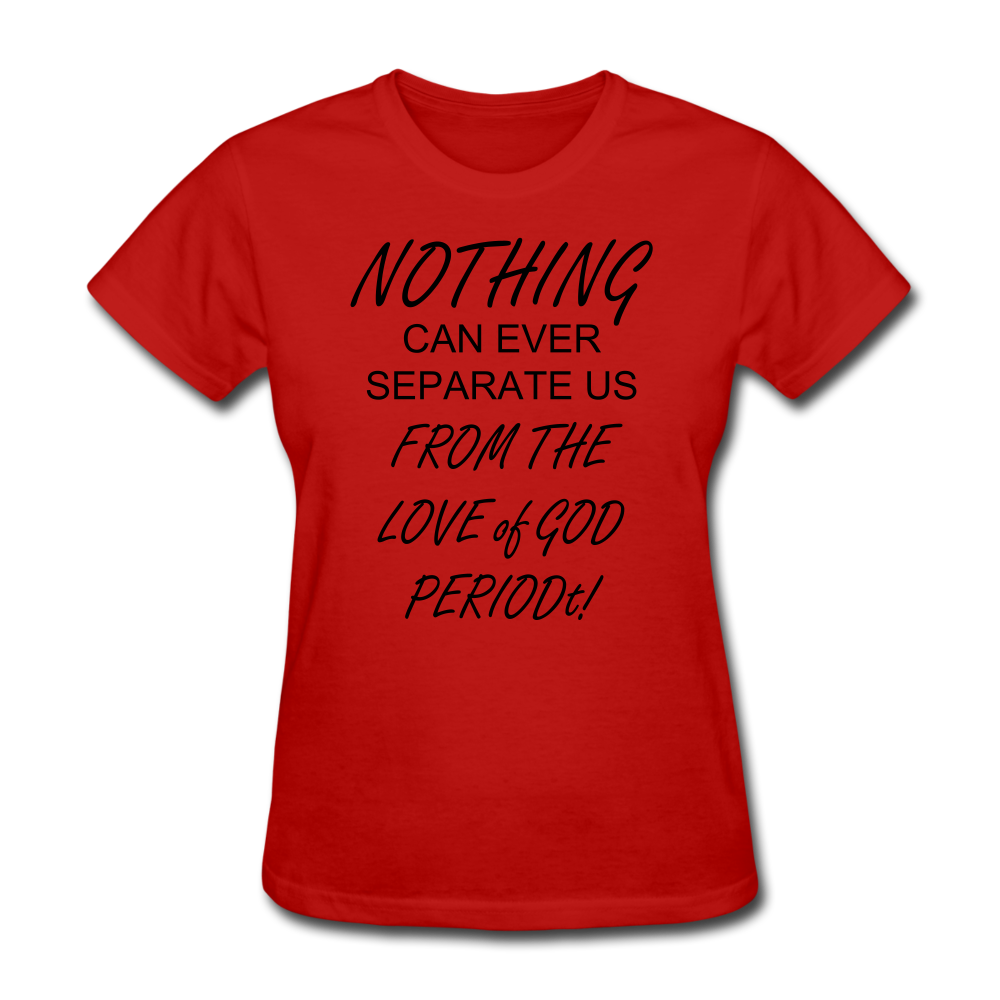 Love of God Women's T-Shirt - red