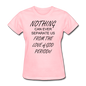 Love of God Women's T-Shirt - pink