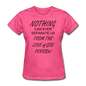 Love of God Women's T-Shirt - heather pink