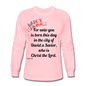 JOY Men's Long Sleeve T-Shirt - pink