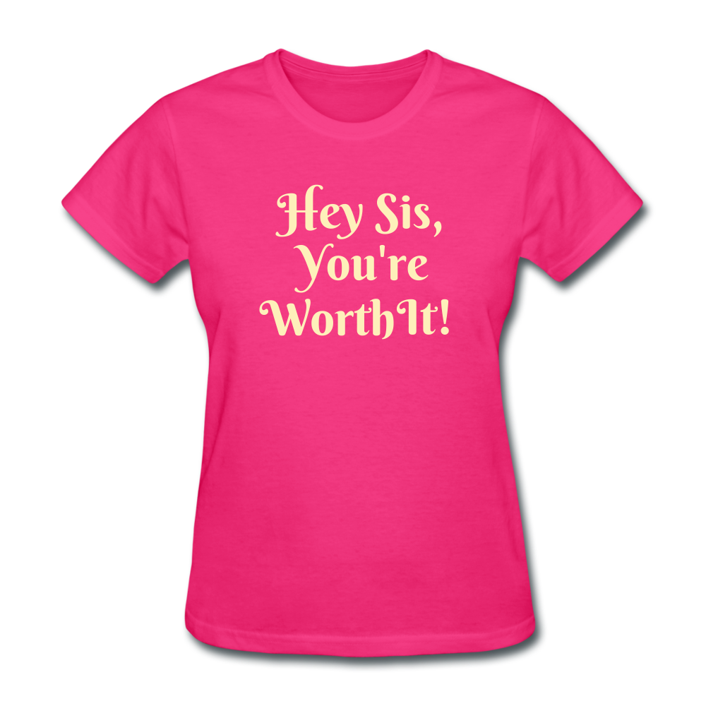 Hey SIs Women’s Premium T-Shirt - fuchsia