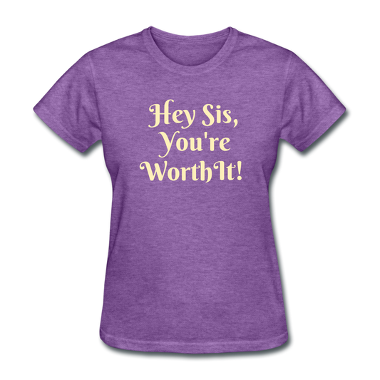 Hey SIs Women’s Premium T-Shirt - purple heather