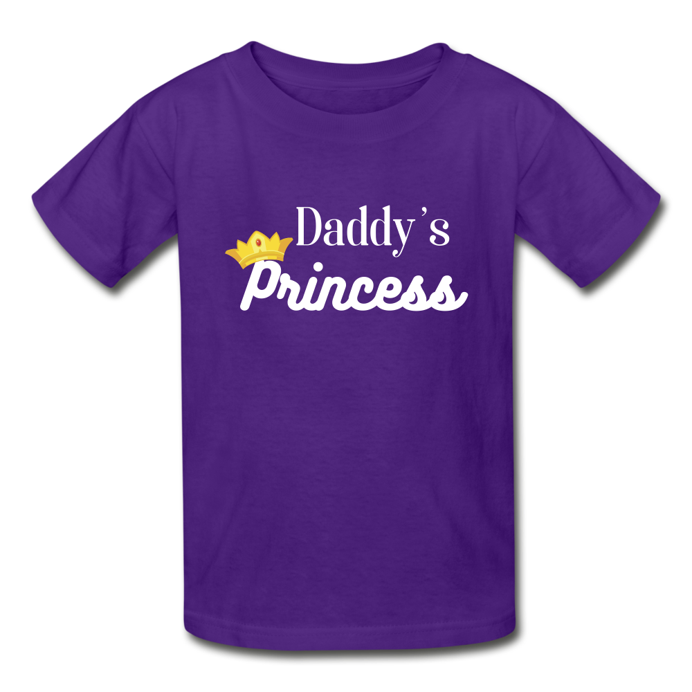 Princess Gildan Ultra Cotton Youth T-Shirt - purple