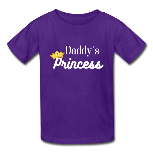 Princess Gildan Ultra Cotton Youth T-Shirt - purple
