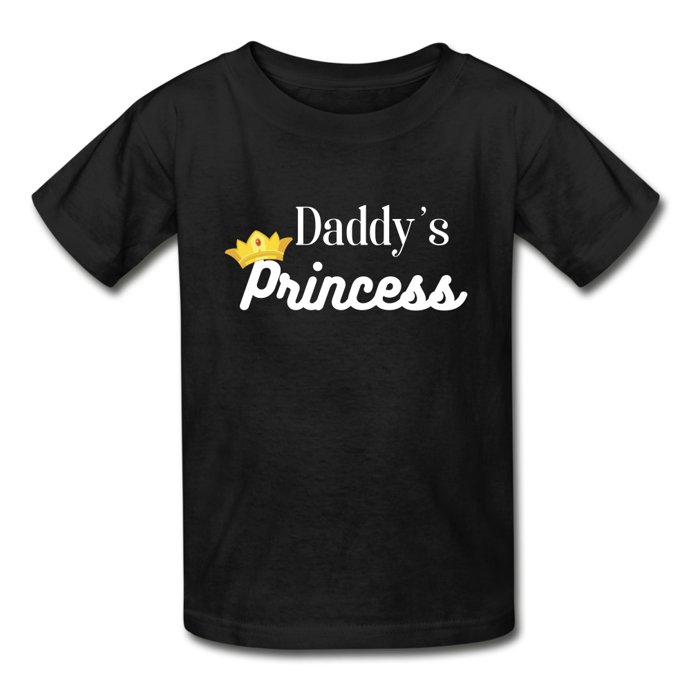 Princess Gildan Ultra Cotton Youth T-Shirt - black