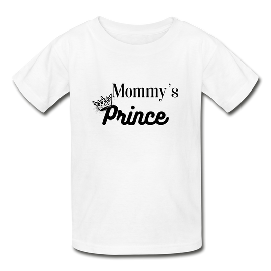 Prince Gildan Ultra Cotton Youth T-Shirt - white