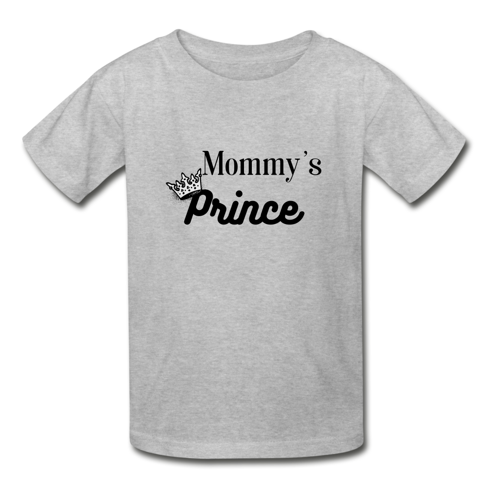 Prince Gildan Ultra Cotton Youth T-Shirt - heather gray