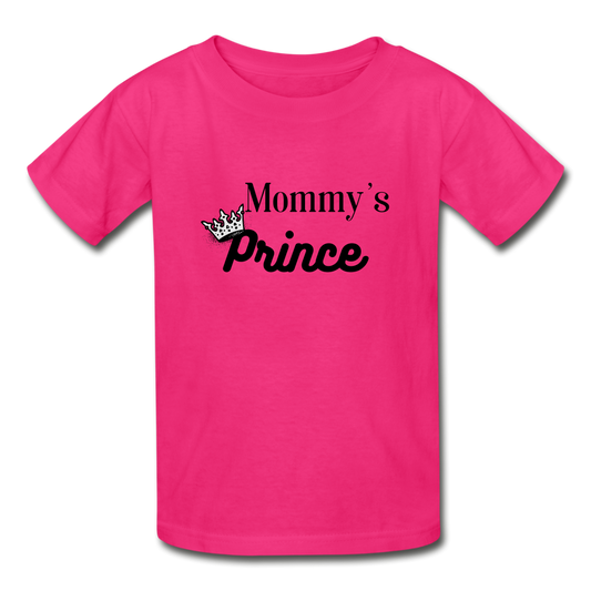 Prince Gildan Ultra Cotton Youth T-Shirt - fuchsia