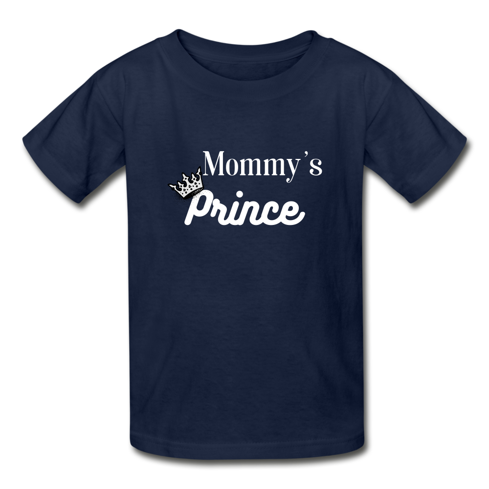 Prince Gildan Ultra Cotton Youth T-Shirt - navy