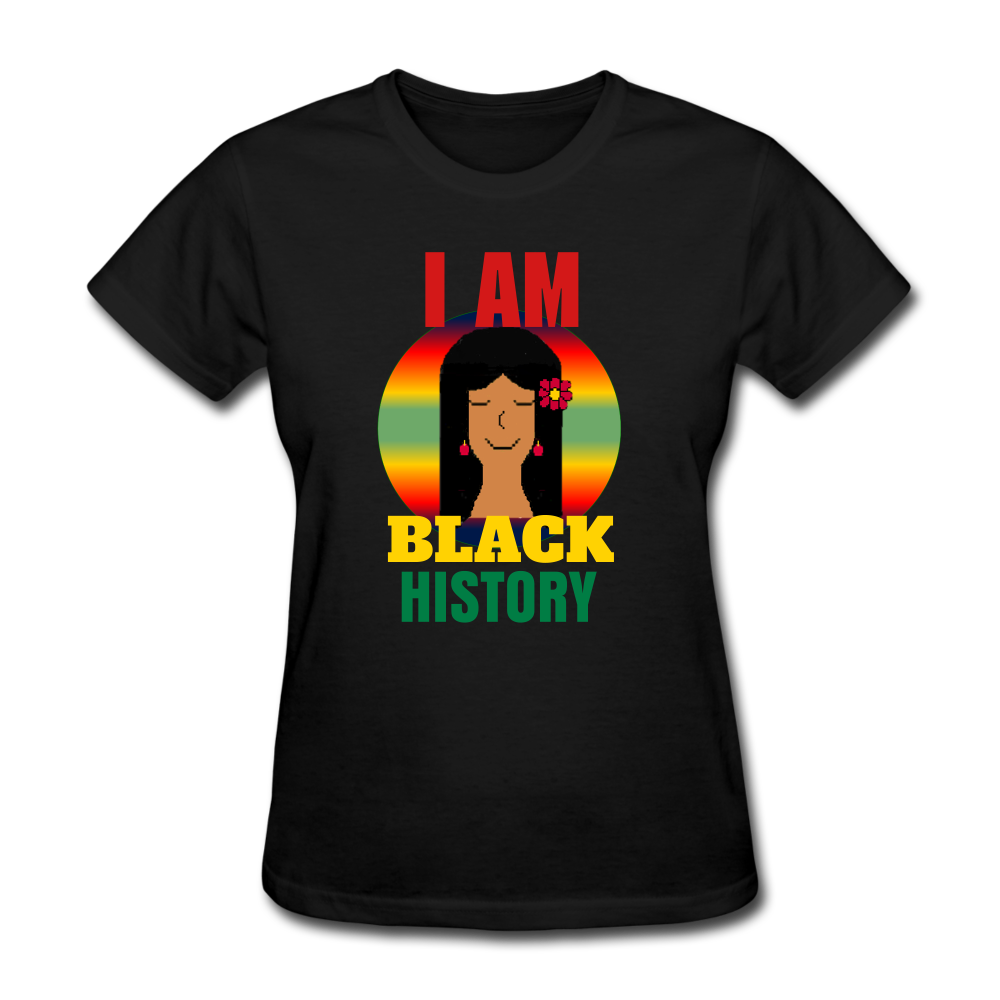 I Am Black History Women's T-Shirt - black