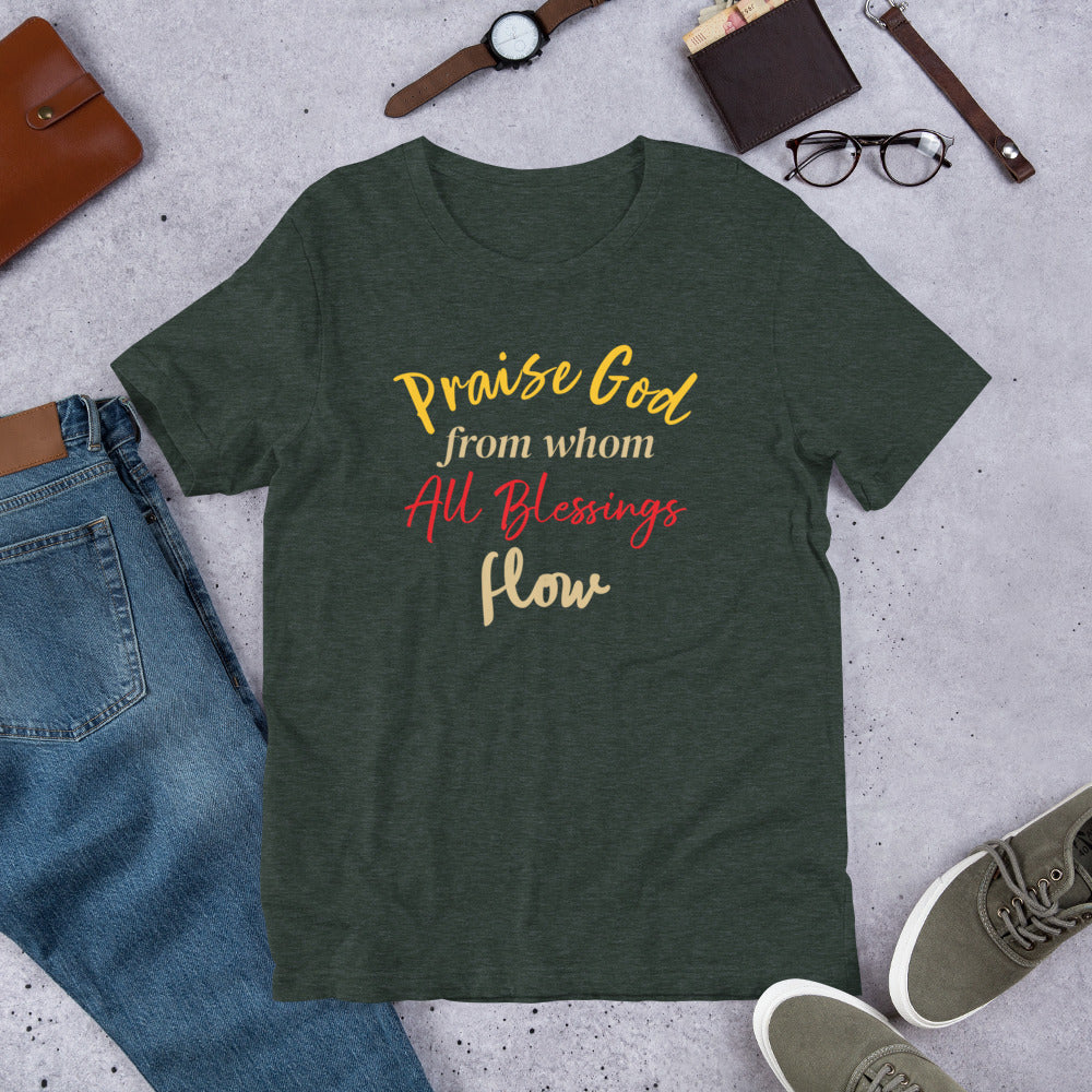 Praise God Short-sleeve Unisex t-shirt