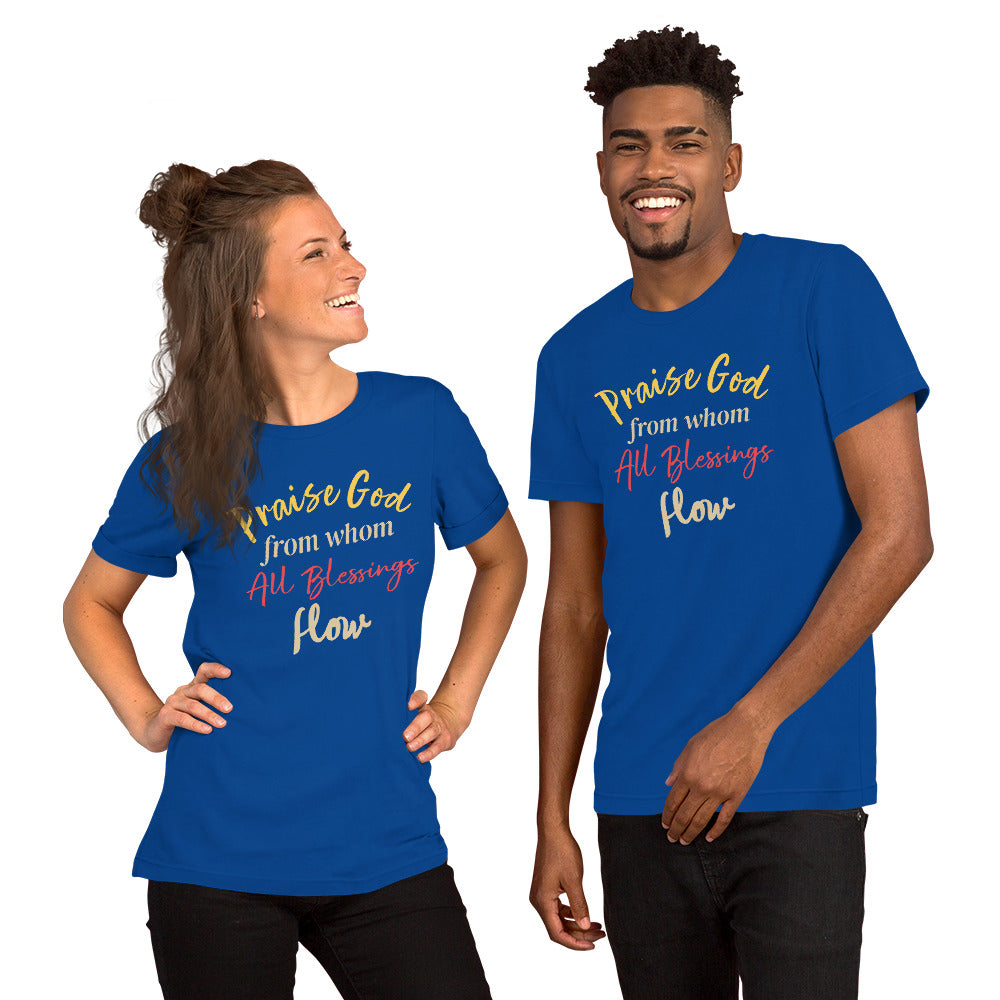 Praise God Short-sleeve Unisex t-shirt